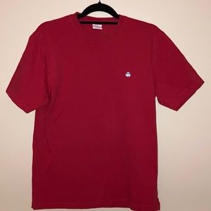 Brooks brothers red short sleeve tshirt